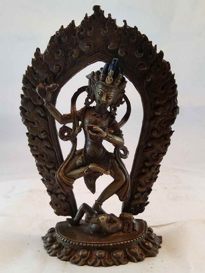 Vajravarahi - Dorje Phagmo Yogini Statue - Oxidized