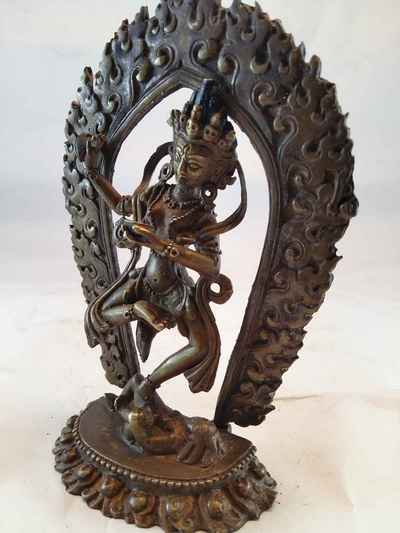 Vajravarahi - Dorje Phagmo Yogini Statue - Oxidized