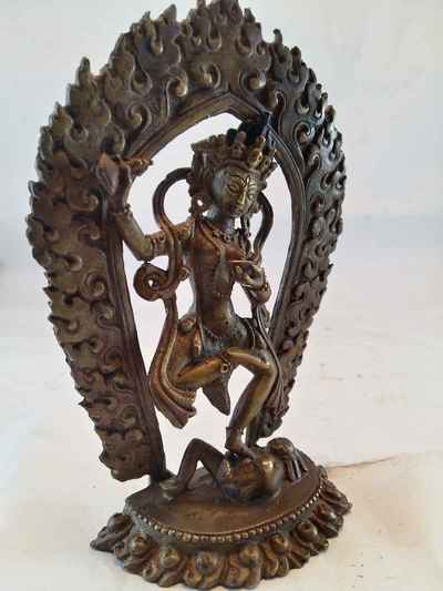 Vajravarahi - Dorje Phagmo Yogini Statue - Oxidized