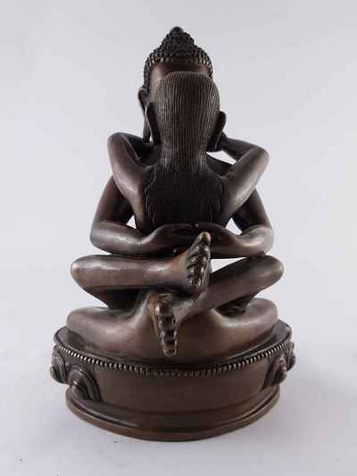 Yang - Ying Reverse Samantabhadra Statue [master Quality], [unique], [rare Find], [oxidized]