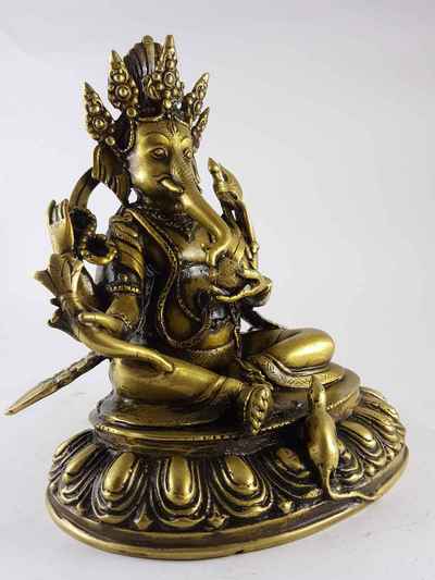 Brass Ganesh High Quality Statue