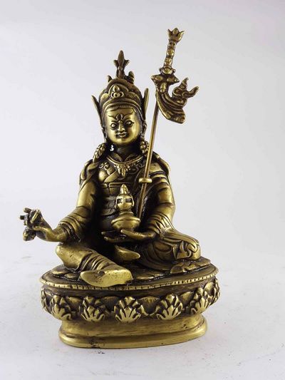 Brass Padmasambhava High Quality Statue