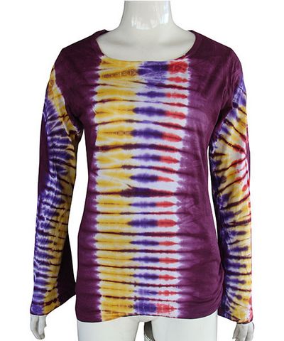 Cotton Hand Tie Dye T-shirt [full Sleeve], [unisex]