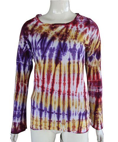 Cotton Hand Tie Dye T-shirt [full Sleeve]