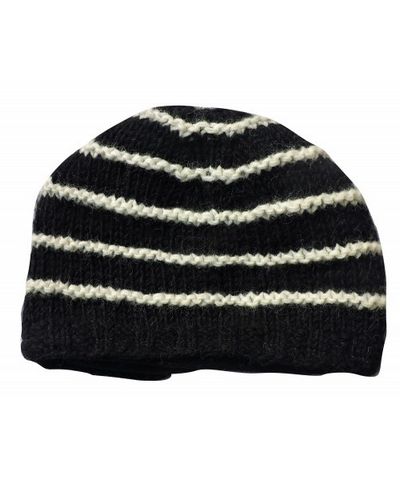 Woolen Cap [hand Knitted], [fleece Lining]