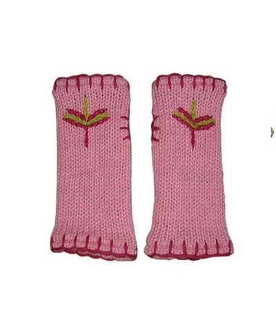 Woolen Hand Warmer [hand Knitted], [fleece Lining]