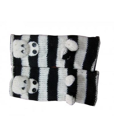 Woolen Hand Warmer [hand Knitted], [fleece Lining]