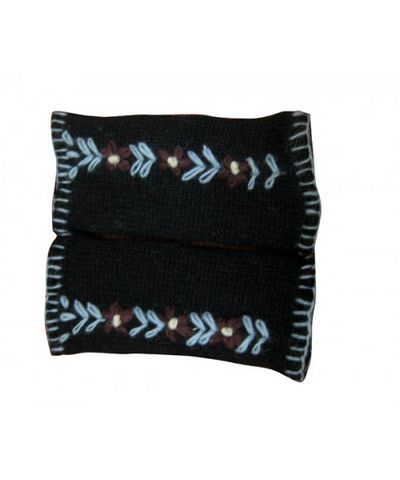 Woolen Hand Warmer [hand Knitted], [fleece Lining]