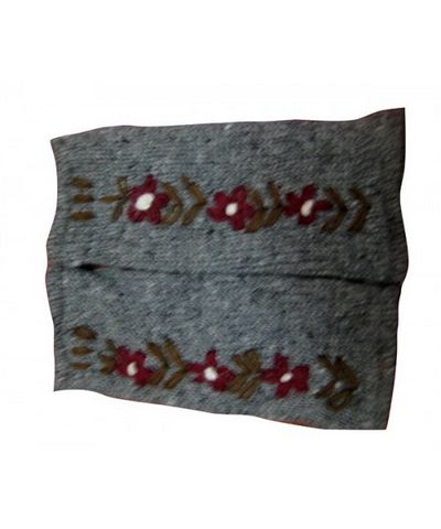 Woolen Hand Warmer [hand Knitted], [fleece Lining]