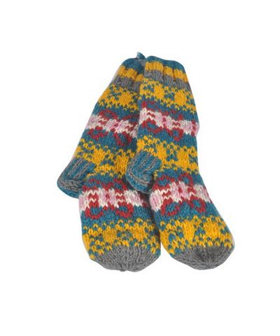 Woolen Room Socks [hand Knitted], [fleece Lining]