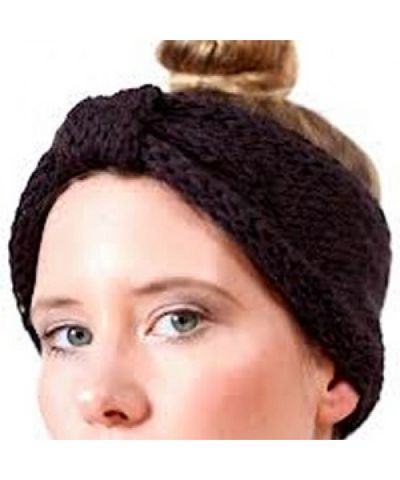 Woolen Head Warmer [headband], [hand Knitted], [fleece Lining]
