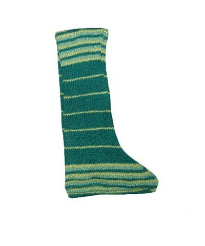 Woolen Leg Warmers [pair], [hand Knitted], [fleece Lining]