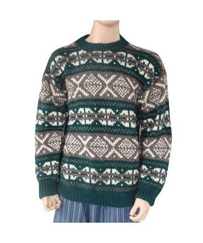 Woolen Sweater [pullover], [hand Knitted]