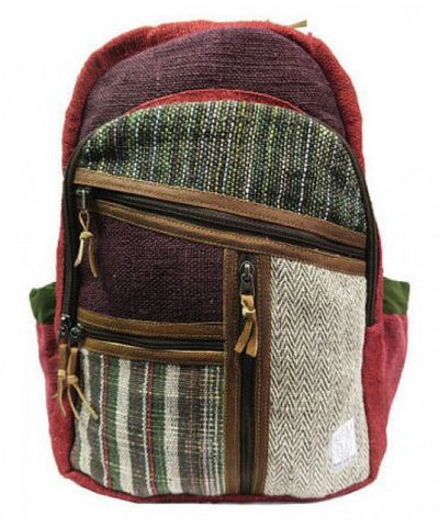 Natural Hemp Backpack Bag