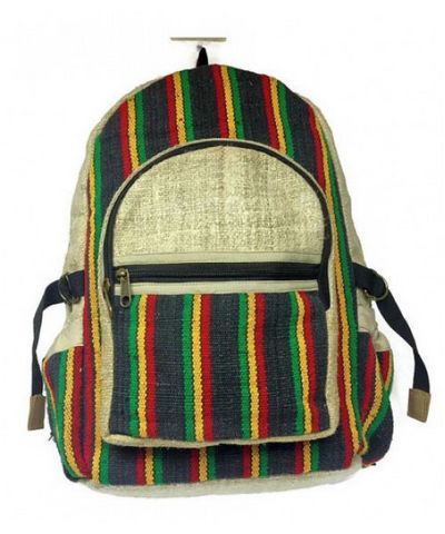 Natural Hemp Backpack Bag
