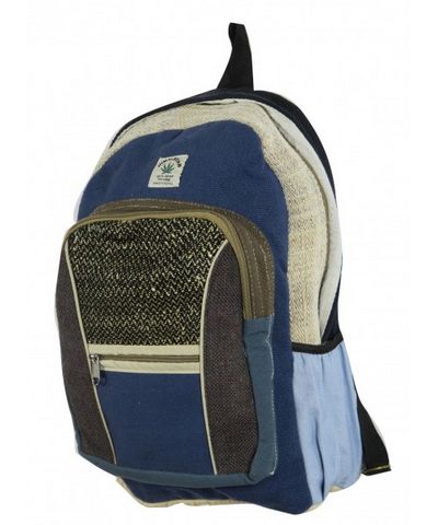 Natural Hemp Backpack Bag