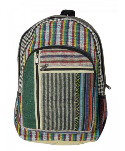 Natural Hemp Backpack Bag