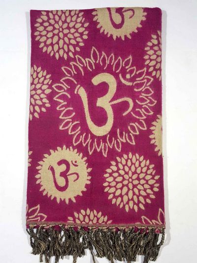 Dhaka Shawl, Multicolor Durable Acrylic Shawl With Various Patterns