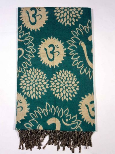 Dhaka Shawl, Multicolor Durable Acrylic Shawl With Various Patterns