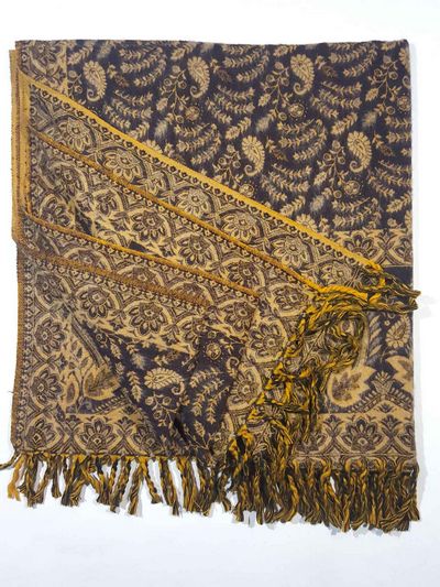 Dhaka Shawl, Multicolor Durable Acrylic Shawl With Various Patterns