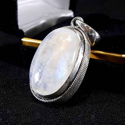 Moonstone Handmade Silver Pendant