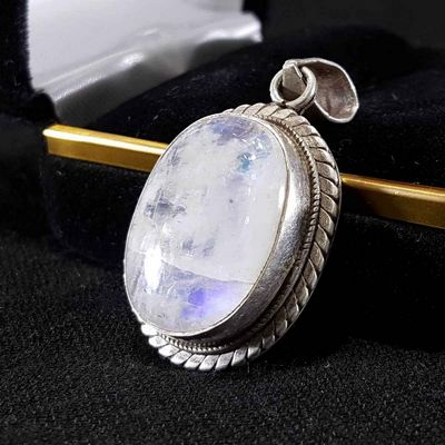 Moonstone Handmade Silver Pendant