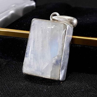 Moonstone Handmade Silver Pendant