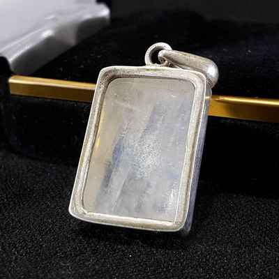 Moonstone Handmade Silver Pendant