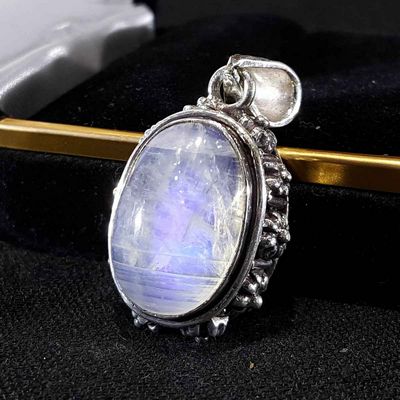 Moonstone Handmade Silver Pendant