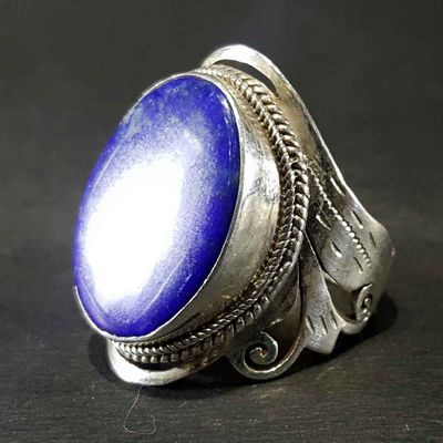 Lapis Lazuli Handmade Silver Ring