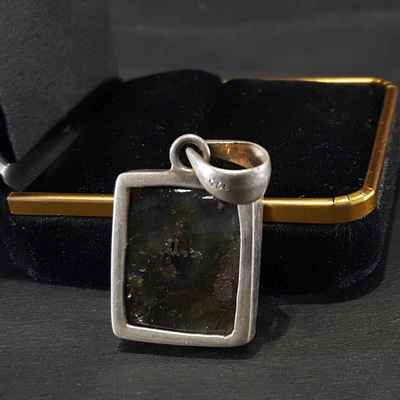Laboroid Handmade Silver Pendant