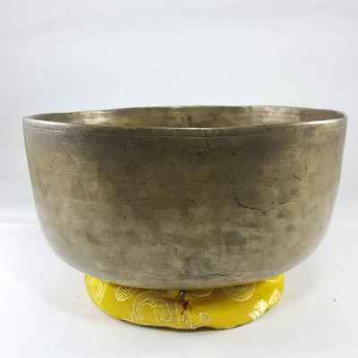 Old Hand Beaten Bronze [kopre] Singing Bowl, [ultra Lightweight], [professional Tool], [select Accessories]