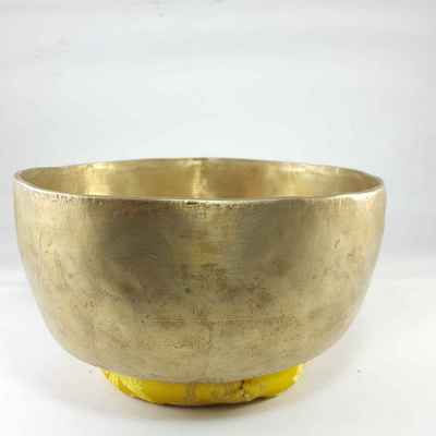 Old Hand Beaten Bronze [kopre] Singing Bowl, [ultra Lightweight], [professional Tool], [select Accessories]