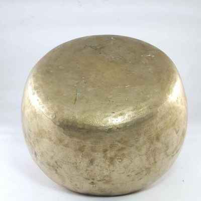 Old Hand Beaten Bronze [kopre] Singing Bowl, [ultra Lightweight], [professional Tool], [select Accessories]
