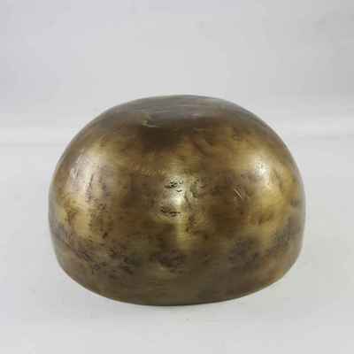Hand Beaten Bronze Singing Bowl Antique Finishing, [select Accessories]