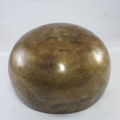 Hand Beaten Bronze Singing Bowl Antique Finishing, [select Accessories]