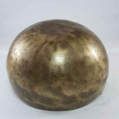 Hand Beaten Bronze Singing Bowl Antique Finishing, [select Accessories]