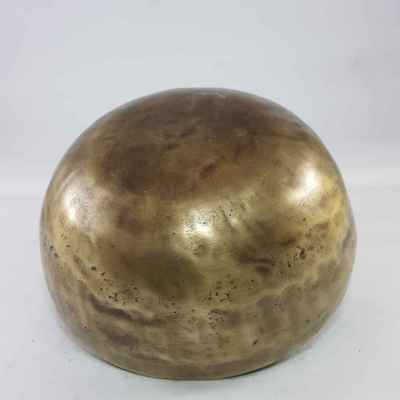 Hand Beaten Bronze Singing Bowl Antique Finishing, [select Accessories]