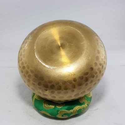 Pancha Buddha Embossed Hand Hammered Singing Bowls [casting], [brass], [select Accessories]