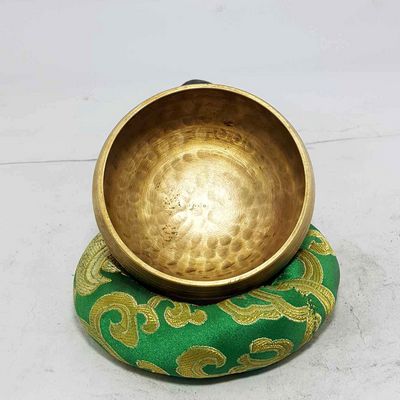 Hand Hammered Singing Bowls [casting], [brass], [select Accessories]