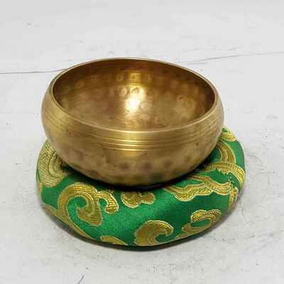 Hand Hammered Singing Bowls [casting], [brass], [select Accessories]