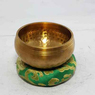 Hand Hammered Singing Bowls [casting], [brass], [select Accessories]