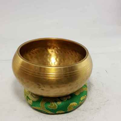 Hand Hammered Singing Bowls [casting], [brass], [select Accessories]