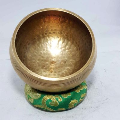 Hand Hammered Singing Bowls [casting], [brass], [select Accessories]
