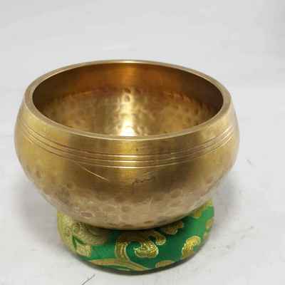 Hand Hammered Singing Bowls [casting], [brass], [select Accessories]