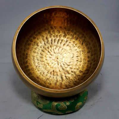 Hand Hammered Singing Bowls [casting], [brass], [select Accessories]