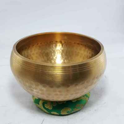 Hand Hammered Singing Bowls [casting], [brass], [select Accessories]