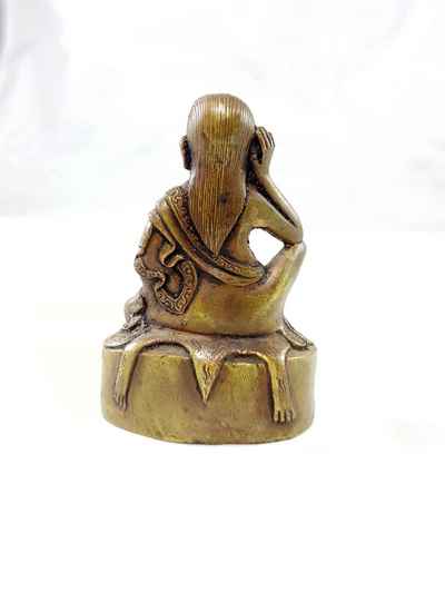 Milarespa Copper Miniature Statue [hq], [hand Detailed]