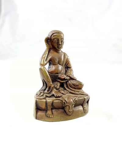 Milarespa Copper Miniature Statue [hq], [hand Detailed]