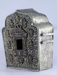 Copper Handmade Ghau [silver Plated]